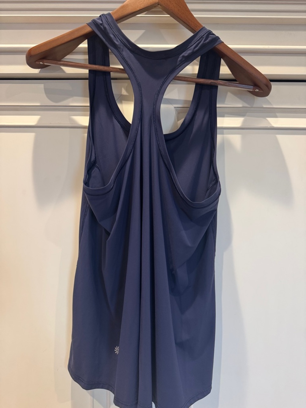 Athleta Deep Navy Racerback Performance Tank - Picture 3 of 5